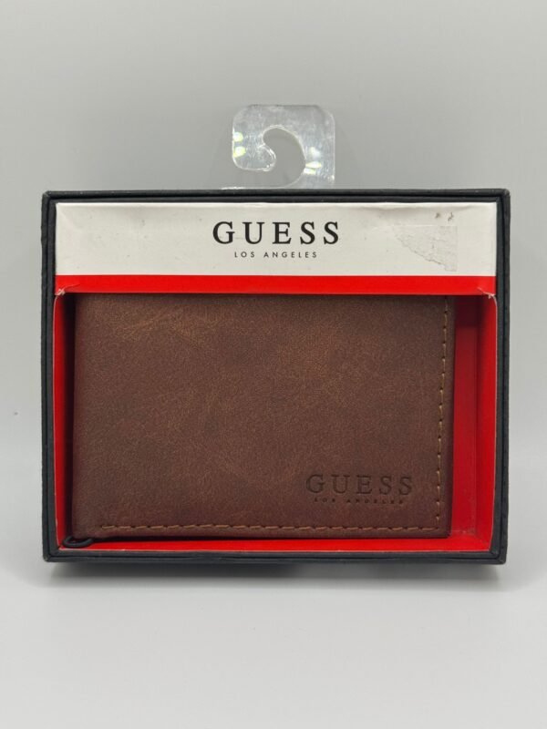 Guess Men's Bifold Leather Wallet