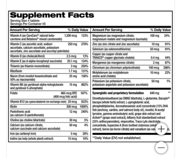Focus Factor nutricion para el cerebro - Image 2