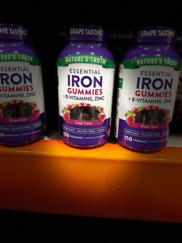 Nature's Truth Essential Iron Gummies (Hierro)