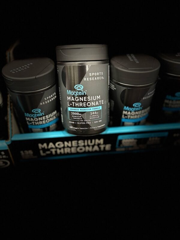 Sports Research Magnesium L-Threonate (Formula Avanzada)